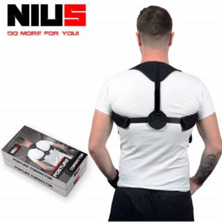 NIUS posture corrector เข็มขัดพยุงหลัง เสริมบุคลิกภาพสรีระ