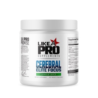 Like A Pro Supplements Cerebral Nootropic (Focus,memory and Brain Health)