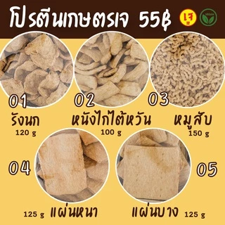 โปรตีนเกษตร แคปหมูเจ ใหญ่ เล็ก 10 ชนิด วัตถุดิบเจ อาหารเจ รังนกเจ หมูสับเจ หนังไก่เจ เม็ดบัวเจ