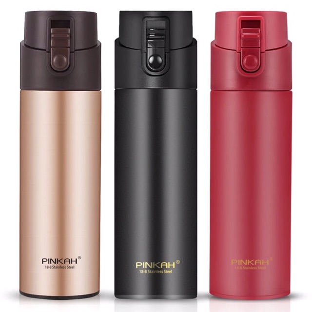 กระบอกน้ำ สูญญากาศ PINKAH ชงชา กระติกน้ำ - รูปที่ 2