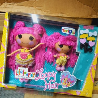 RARE Lalaloopsy Sprinkle Spice Cookie Lalaloopsy Set of 2 Big Sister &amp; Little Sister Toys R US Limited Dolls ตุ๊กตา