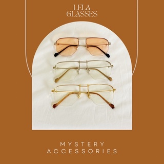 G188-G190: Lela Glasses | Mystery Accessories แว่น แว่นตา แว่นตาแฟชั่น แว่นตาใส แว่นตากรองแสง