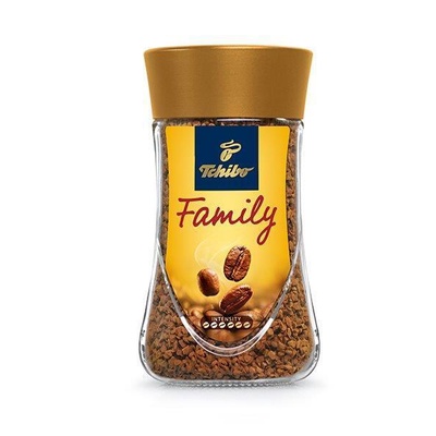TCHIBO Family Freeze Dried Coffee ทชิโบ แฟมิลี่ กาแฟสำเร็จรูป (Germany Imported) 200g