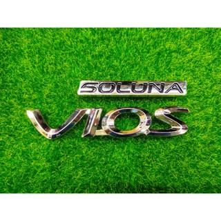 โลโก้ SOLONA VIOS สำหรับติดท้ายรถ