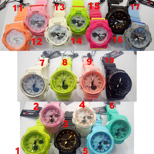 JRM นาฬิกาเด็ก Exponi เอ็กโพนินาฬิกาแท้จากศูนย์ ราคาส่ง กันน้ำ 30m. แถมฟรีกล่องแบรนด์ยี่ห้อ ฟรีผ้าเช็ด  นาฬิกาข้อมือเด็ก