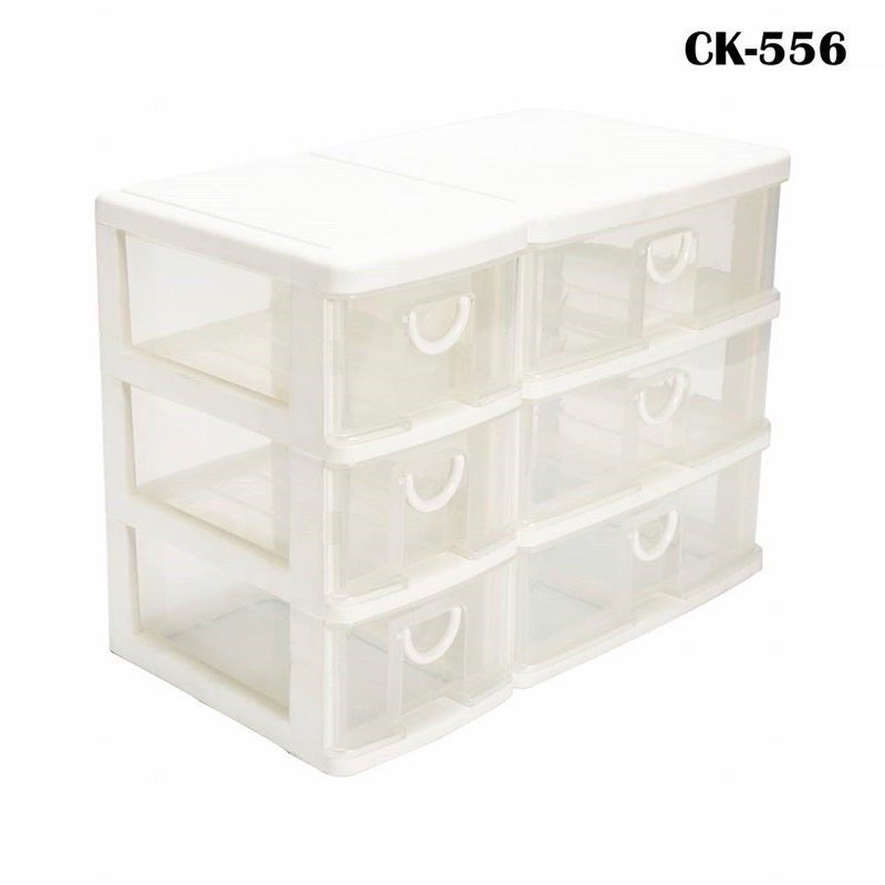 ลิ้นชักอเนกประสงค์ 3 ชั้น 6 ช่อง No.CK-556