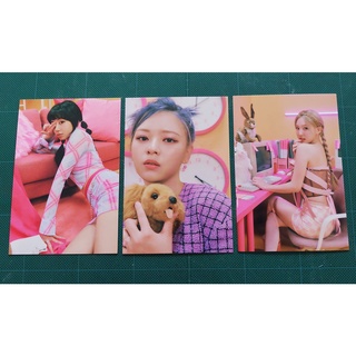 การ์ด Crosscode Postcard สุ่ม ของแท้ จาก CD อัลบั้ม TWICE - BETWEEN 1&amp;2 Album พร้อมส่ง Kpop Card ทไวซ์ Talk That Talk