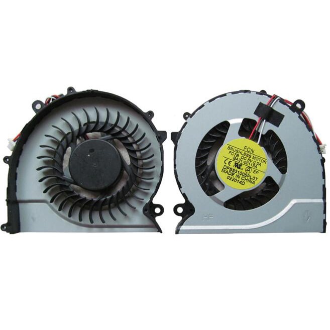 พัดลมแล็ปท็อปใหม่สําหรับ Samsung NP450R5U NP455R4J NP470R5E NP510R5E