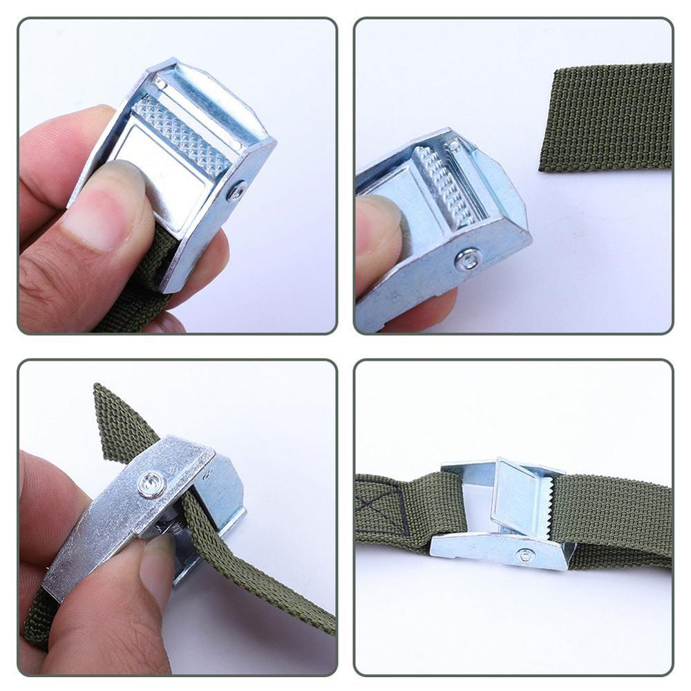 LFIND Cargo Strap Strap Strong Bike Zinc Alloy Snap Press-buckle เข็มขัดกระชับ Cargo Strap เชือก Tensioner Ratchet Belt