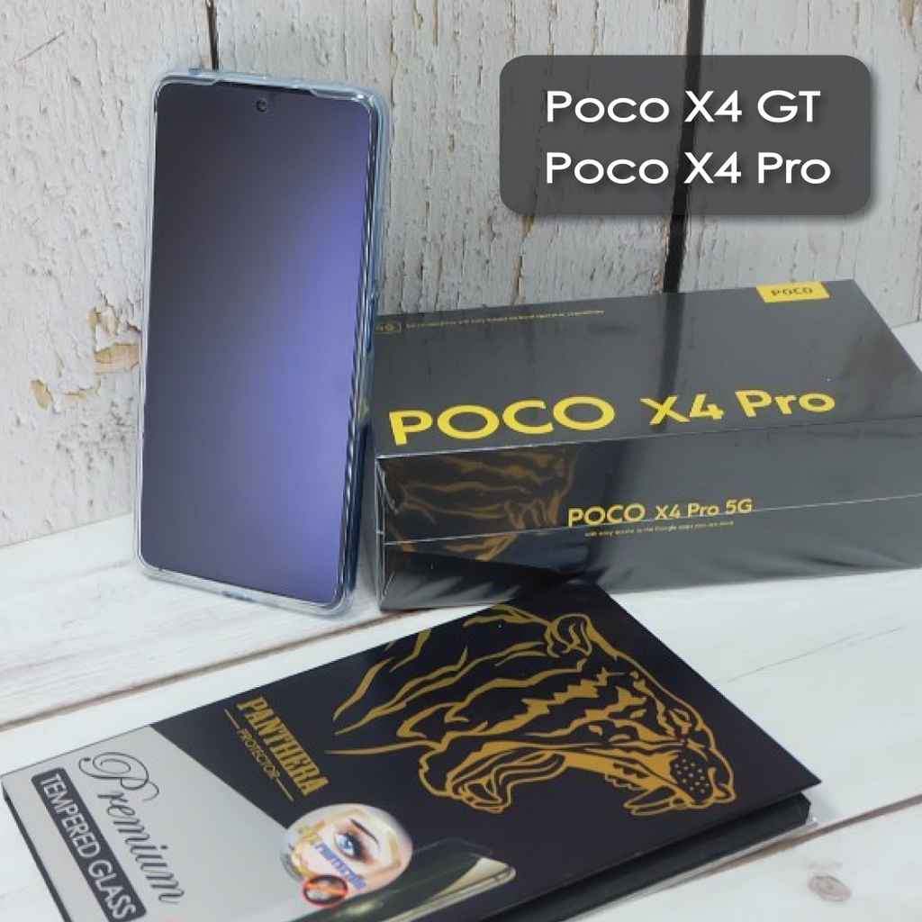 ฟิล์มกระจก สำหรับ Xiaomi รุ่น Poco X4 GT / Poco X4 Pro PANTHERA PROTECTOR