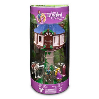 Disney Rapunzel Tower Play Set Tangled Flynn Mother Gothel Maximus หอคอยเจ้าหญิงราพันเซล