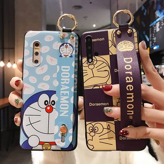 แฟชั่น สายรัดข้อมือ การ์ตูน โดเรม่อน เคส huawei p20 p30 pro p40pro mate20 mate30 pro mate40 pro nova5 t nova6 nova7 se nova7i nova7 pro y9s CASE tpu ซิลิก้าเจล เปลือกนิ่ม