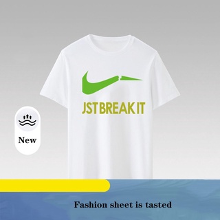 เสื้อยืด NIKE เสื้อยืดแฟชั่นเกาหลีสําหรับผู้ชายเสื้อยืดดีไซน์กราฟิก อเนกประสงค์&amp;36 l=$