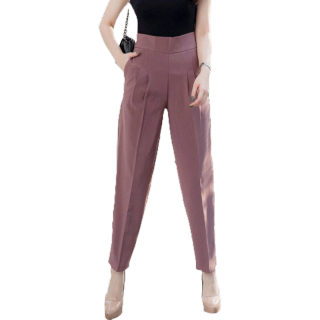 กางเกงขายาวผู้หญิง ซิปด้านหลัง ทรงสวย Skinny Pants (ใส่โค้ด ISSA10JAN ลด 100) ใส่ทำงานและลำลอง