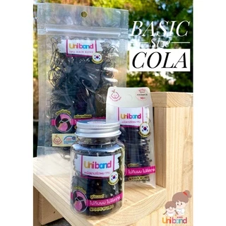 Uniband หนังยางรัดผม ไม่กินผม ไม่ดีดขาดง่าย TPU Basic Size : Cola