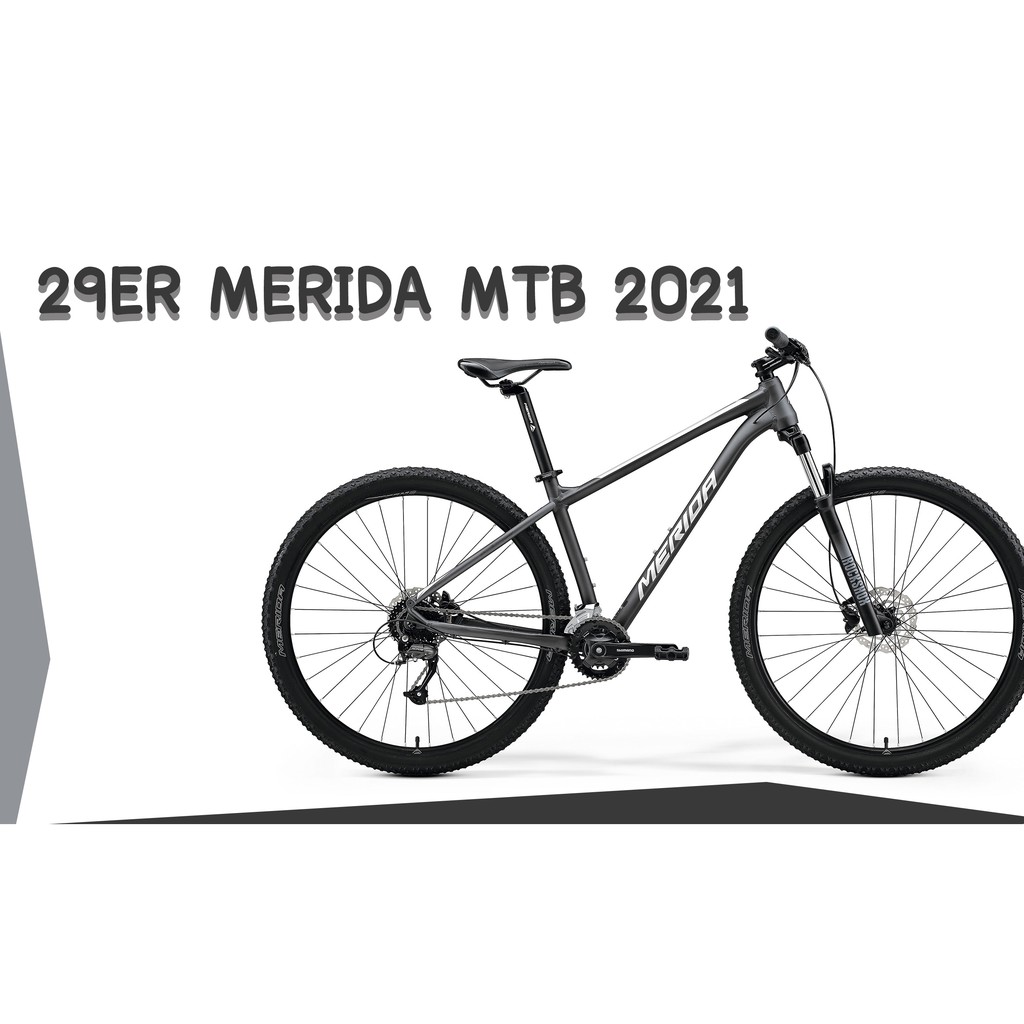 จักรยานเสือภูเขา MERIDA BIG NINE 60 เฟรมอลู 9*2 สปีด ชิมาโน่ 29ER MERIDA MTB 2021