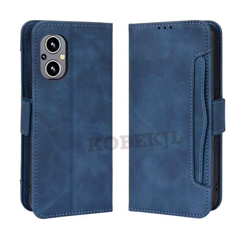OPPO Reno 8Z 8 Pro Reno8 8Pro Reno8Z Flip Leather Multi-Card Slot Wallet Phone Case Stand Holder Cov