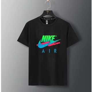 คอลูกเรือเสื้อยืดคอกลมNike GDljko74HD เสื้อยืดลําลอง ผ้าฝ้าย ระบายอากาศ ใส่สบาย แฟชั่น สําหรับผู้ชายผ้าฝ้ายแท้