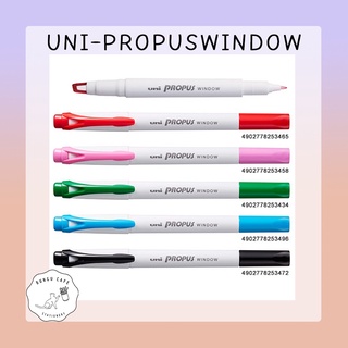 uni ปากกาเน้นข้อความสองด้านหน้าต่าง PROPUS WINDOW