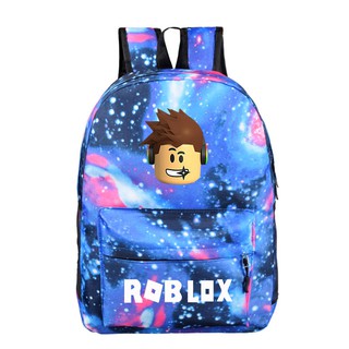 roblox starry กระเป๋าเป้สะพายหลังสําหรับผู้ชายผู้หญิงใส่แล็ปท็อปเหมาะกับการพกพาเดินทาง