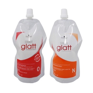 Glatt Hair Straightener( ชวาร์สคอฟน้ำยายืดแกลทท์) สำหรับผมเส้นใหญ่ 400ml.