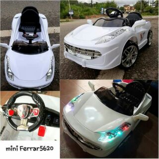 แบตเตอรี่เด็กนั่ง Mini Ferrar5620- มินิเฟอรารี่