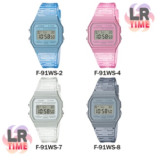 นาฬิกา/casio ของแท้/casio ผู้หญิง นาฬิกา Casio สำหรับผู้หญิง F-91WS Series รับประกัน 1 ปี