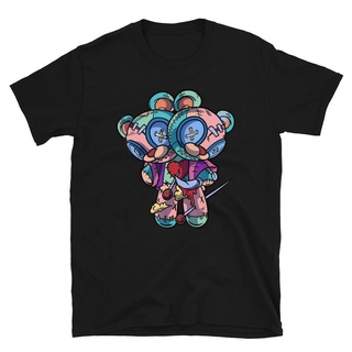 เสื้อยืด แบบนิ่ม พิมพ์ลายอนิเมะ Twin Evel Bears Creepy Weird Weeb Manga Kawaii Goth น่ารัก สําหรับผู้ชาย