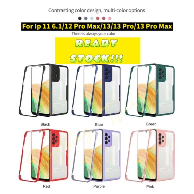 360 เคส IP XR/Xs Max/11/12 Pro/13/13Pro/13 Pro Max