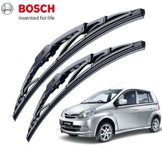 Bosch ที่ปัดน้ําฝน perodua viva 12 นิ้ว + 21 นิ้ว (1 ชุด 2 ชิ้น)