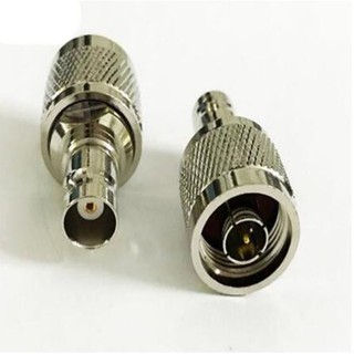 อะแดปเตอร์เชื่อมต่อ N Male Plug to BNC Female Jack RF Coax Coaxial 2 ชิ้น