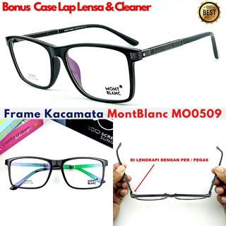 แว่นตากันแดด Montblanc M0509 ป้องกันรังสียูวี สําหรับผู้ชาย และผู้หญิง