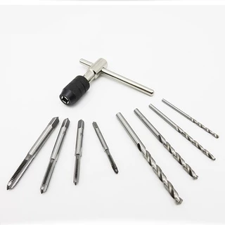ชุดต๊าบเกลียว ชุดทำเกลียวใน 9 ชิ้น TAP WRENCH SET