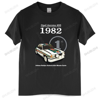เสื้อแฟชั่นผญ2022 อื่นๆ - sOPELASCONA1982คลาสสิกรถแรลลี่ติดตาม1980ของตลกsผู้ชายเสื้อยืดแนวโน้มร้อน7