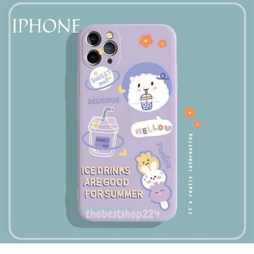 เคสซิลิโคน ลายน่ารัก 7/8 11 11Pro 11PM 12 12PM #908
