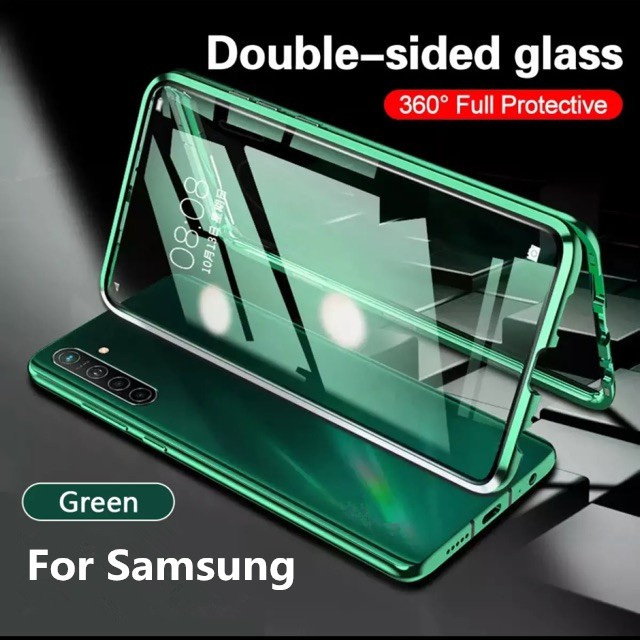 เคสประกบแม่เหล็ก กระจกสองด้าน สำหรับ Samsung Galaxy A11 A31 A50 A50S A30S M31