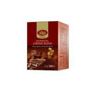 Dao Strong Blend Ground Beans Coffee 200 g. กาแฟดาว การผสมผสานที่แข็งแกร่ง กาแฟชนิดคั่วบด ขนาด200กรัม.