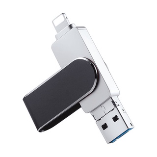 แฟลชไดรฟ์ USB 3.0 ความเร็วสูง 512GB OTG สีสันสดใส