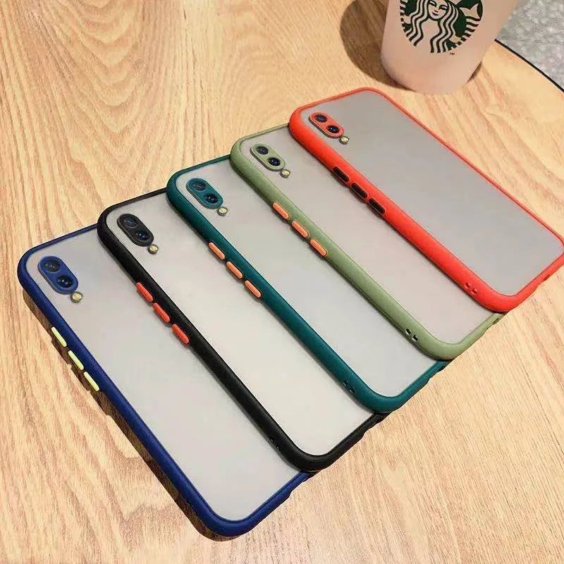 เคสขอบสี A02/M02 หลังด้าน SAMSUNG A52S/A12/M12/A02S/A03S/A42(5G)/S21fe/J4plus/J6plus/J8/A6Plus/S10lite เคสผิวด้าน 025