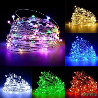 Copper Wire LED String lights Holiday lighting Fairy Garland For Christmas Tree Wedding Party Decoration BL