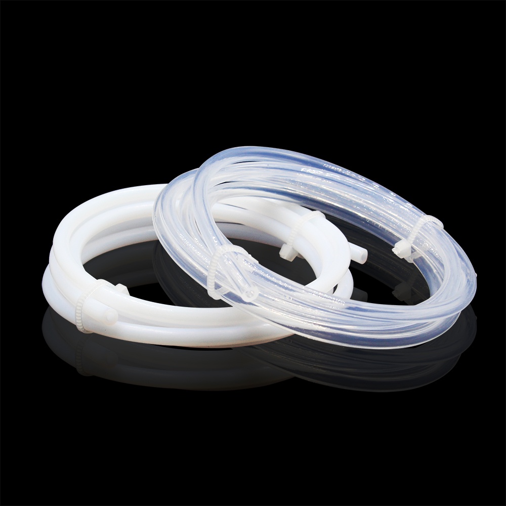 ท่อ PTFE ID 2/3 มม. OD 4 มม. ยาว 1 ม. หัวตัว J สําหรับเส้นใย 1.75/3.0 มม.