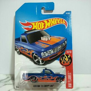 รถเหล็ก Hot wheels CUSTOM 72 CHEVY LUV (lb24)