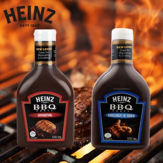 ไฮนซ์ซอสบาร์บีคิว รสออริจินัล // รสไก่และซี่โครง  Heinz Barbeque Sauce Original //Chicken and Rib