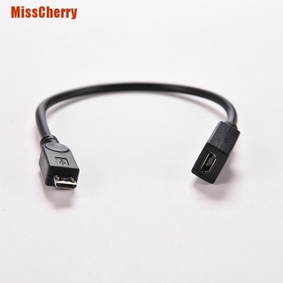 Misscherry Micro Usb B Male Female M / F อะแดปเตอร์แปลงสายเคเบิ้ล