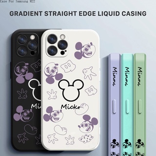 Compatible With Samsung Galaxy M53 M33 M22 M62 F62 5G สำหรับ Case Cartoon Mouse เคส เคสโทรศัพท์ เคสมือถือ