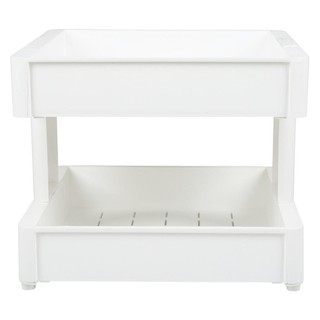 ชั้นวางอเนกประสงค์ 2 ชั้น KECH 35.5x39.5x33 ซม. PLASTIC RACK KECH IN SPACE 2-TIER 35.5X39.5X33CM