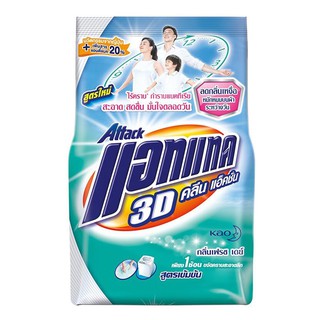 🔥สินค้าขายดี!! แอทแทค 3D คลีนแอคชั่น ขนาด 2600 ก. Attack 3D Clean attaction 2,600G