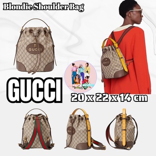 Gucci Neo Vintage GG Supreme กระเป๋าสะพายหลัง/สะพายไห09