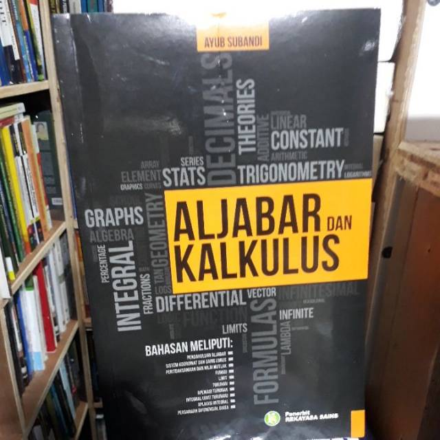 ขายหนังสือของ ALJABAR และ CALCUALUS AYUB SUBANDI