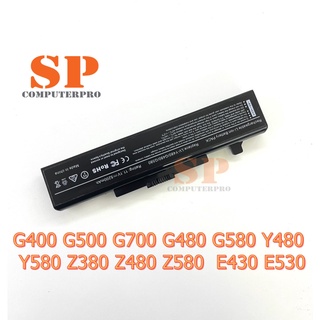 LENOVO battery แบตเตอรี่ของเทียบ LENOVO G400 G500 G700 G480 G580 Y480 Y580 Z380 Z480 Z580  E430 E530 Model: L11L6Y01